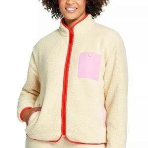 Lego target fleece jacket Sherpa coat nwt M